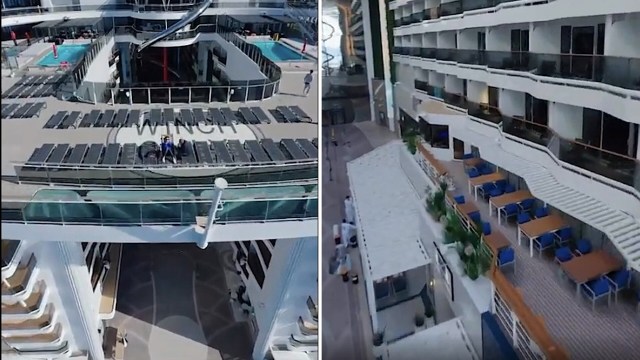 One Redditor shared a video that showed off the massive size of a modern cruise ship, prompting an interesting debate.