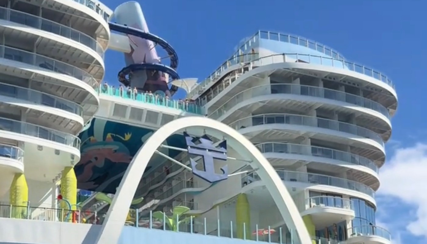 A viral video comparing two cruise ships is fueling nightmares across the internet.