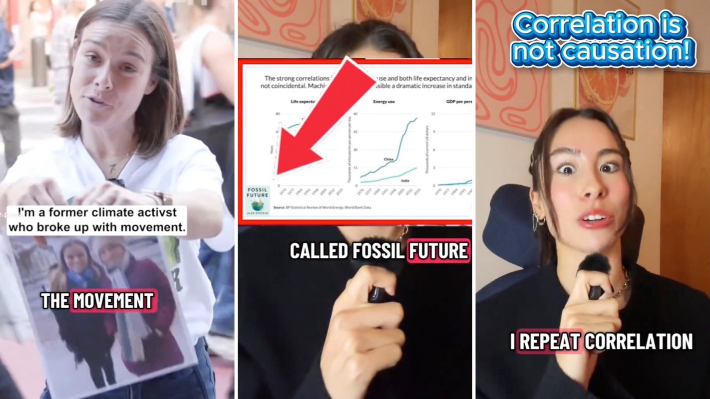 Former U.S. climate negotiator Lia Newman debunked the common myth that increasing fossil fuel usage boosts a region's GDP.