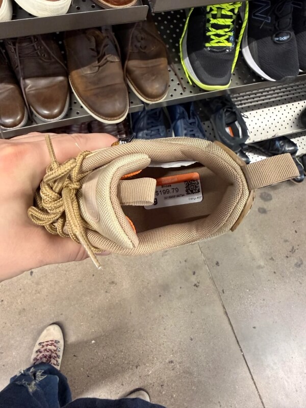 One Redditor shared their experience finding Nike Air Max 90 sneakers at a local Goodwill — only to be horrified by the $199.79 price tag.