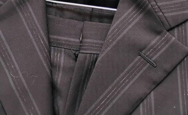 A shopper was floored to stumble upon a secondhand suit listed for $299.99 at their local Goodwill.