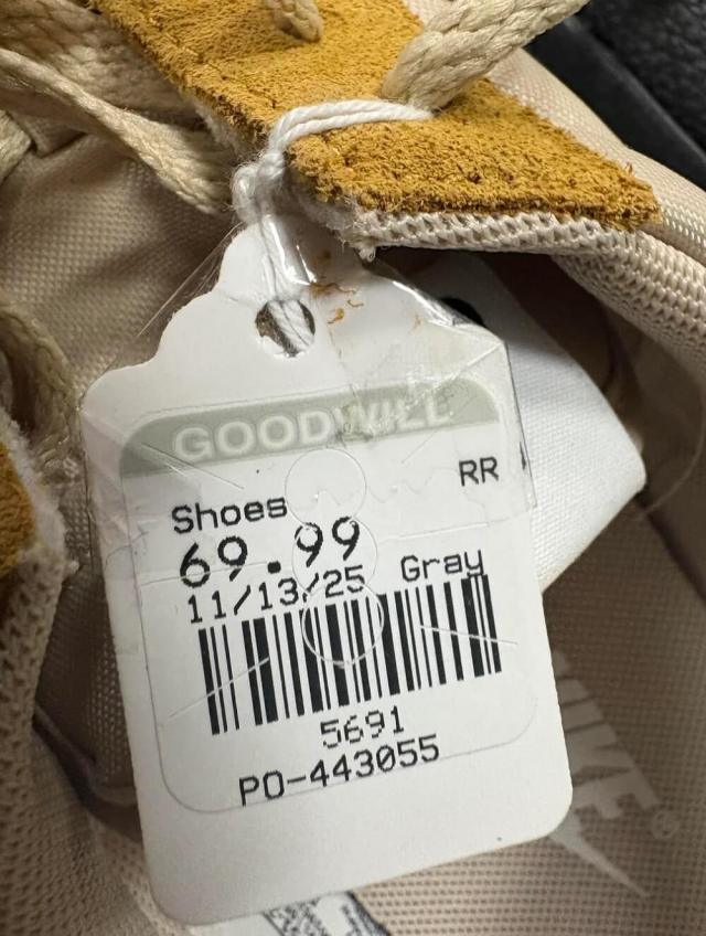 One thrifter was shocked to find outrageously priced Nike shoes at their local Goodwill, calling it "Greedwill."