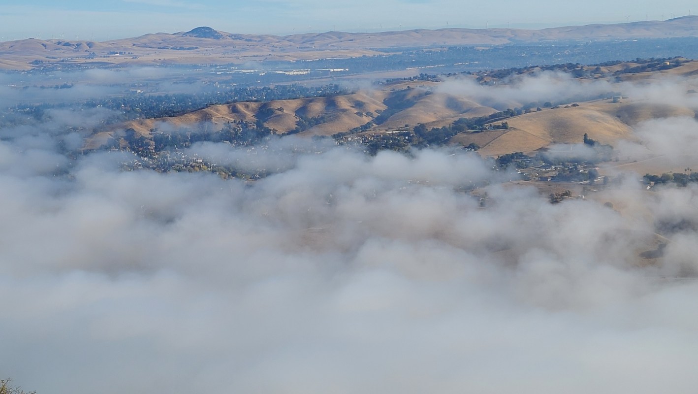 San Francisco broke a record on Sunday when its high only reached 50 degrees due to Tule fog.