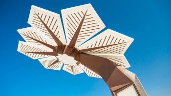 A long-established art installation in Seattle has shown that solar can be visually appealing for over a decade.