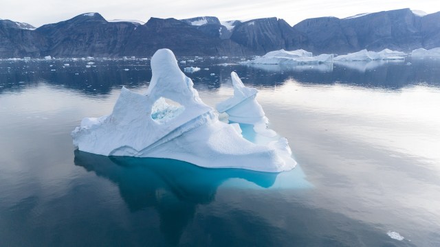 One photographer's exhibit, "The End of the Ice," reveals how cold landscapes are changing as global temperatures rise.