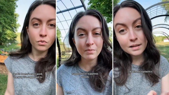 A gardener on TikTok shared a hack to avoid using landscape fabric in your yard, and people are loving it.