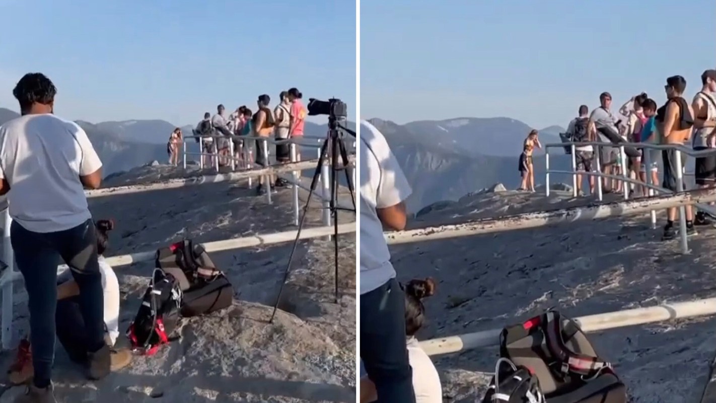 A video of an entitled parent at Sequoia National Park has sparked outrage, highlighting the dangerous actions of some tourists.