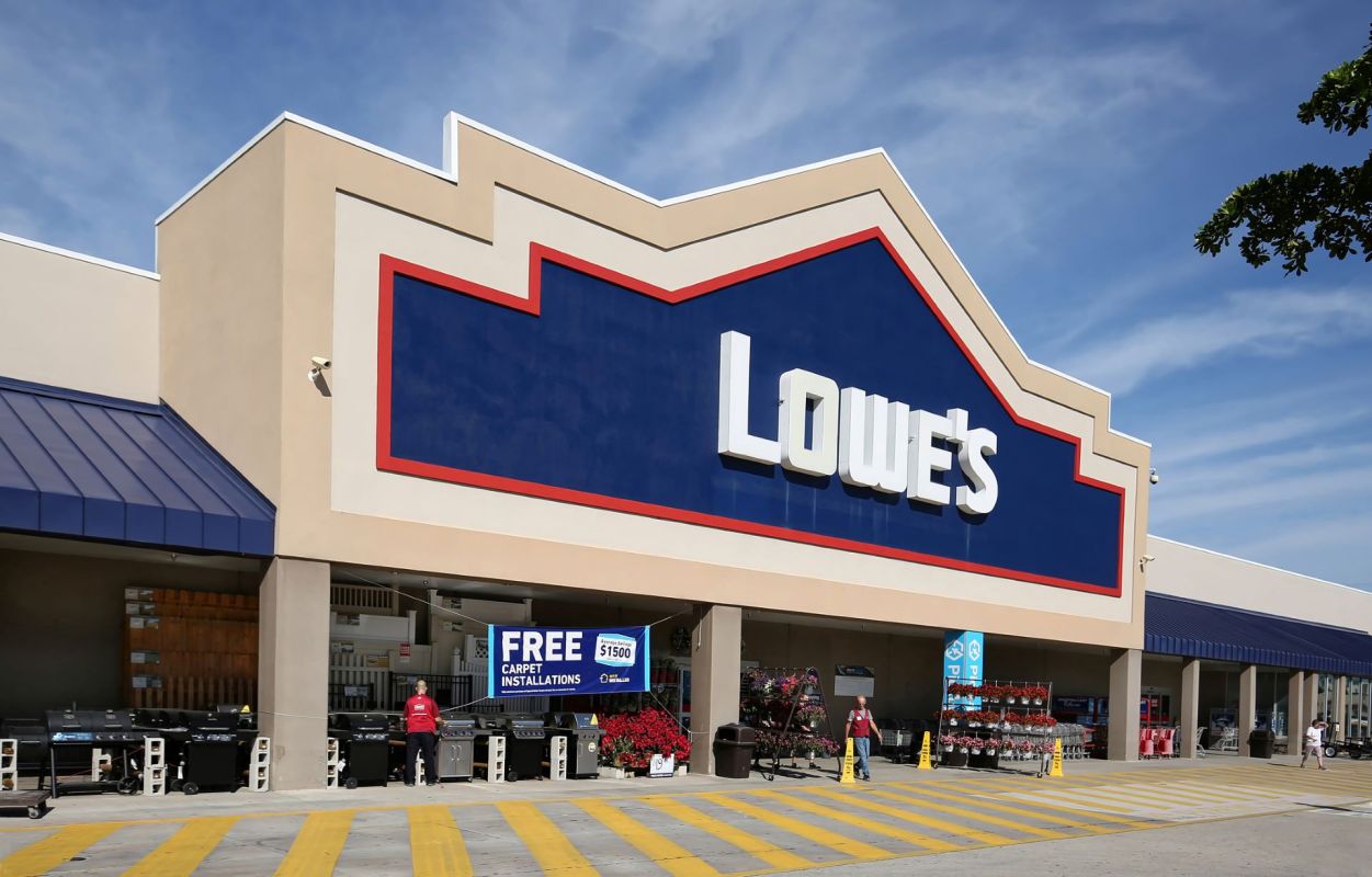An employee at Lowe's is calling out their store's Christmas tree disposal method.