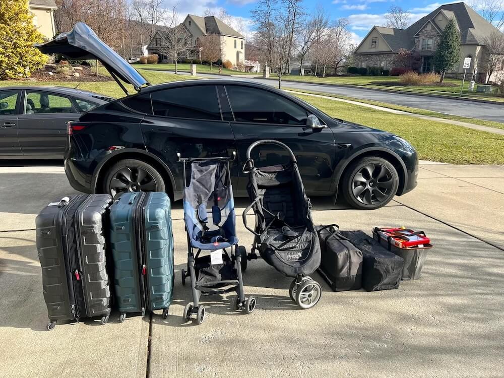 One Redditor demonstrated just how much could fit into the back of their Tesla Model Y by posting photos in the r/TeslaModelY subreddit.
