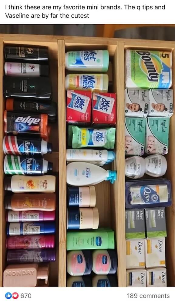 One Redditor took to the platform to vent about Mini Brands, a popular collectible toy.