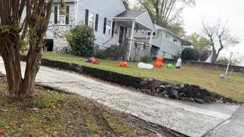 One Reddit user was shocked to discover tire marks all over their lawn after a neighbor recklessly drove over it.