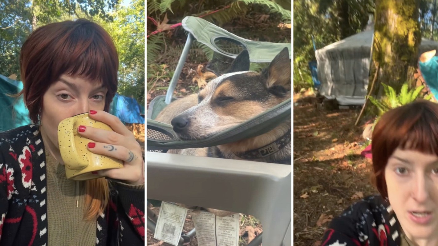 One TikToker is showing a refreshing path to off-grid living — one that doesn't require buying property or going it alone.