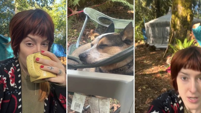 One TikToker is showing a refreshing path to off-grid living — one that doesn't require buying property or going it alone.