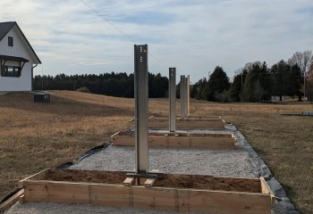 One Redditor shared a detailed before-and-after look at their off-grid solar setup, impressing commenters.