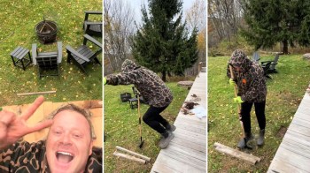 One savvy gardener shared his genius hack for creating a new flower bed without having to deal with rocky soil.