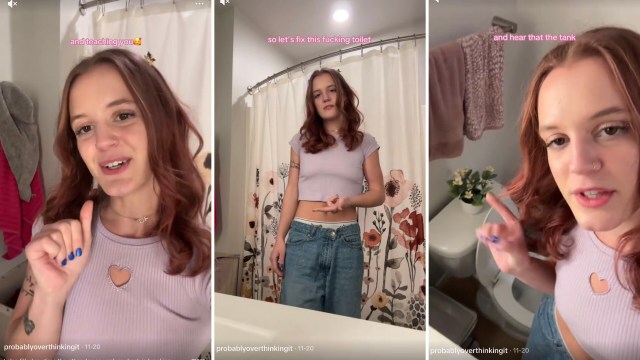 Finding out a toilet has a running issue can be a headache, but one TikToker shared a clever hack to fix it.