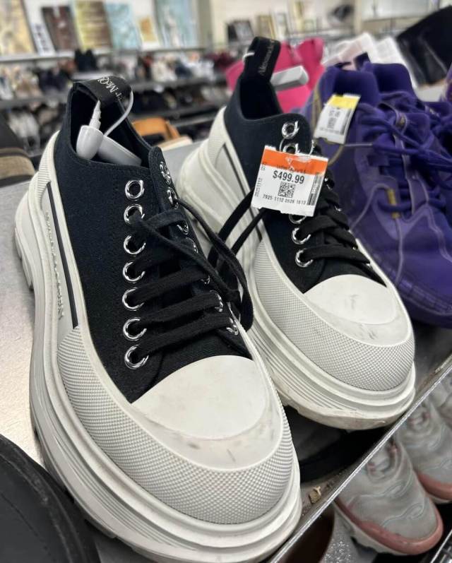 Thrift stores are known for their amazing deals, but this one shopper was shocked to find a pair of used shoes for $500.