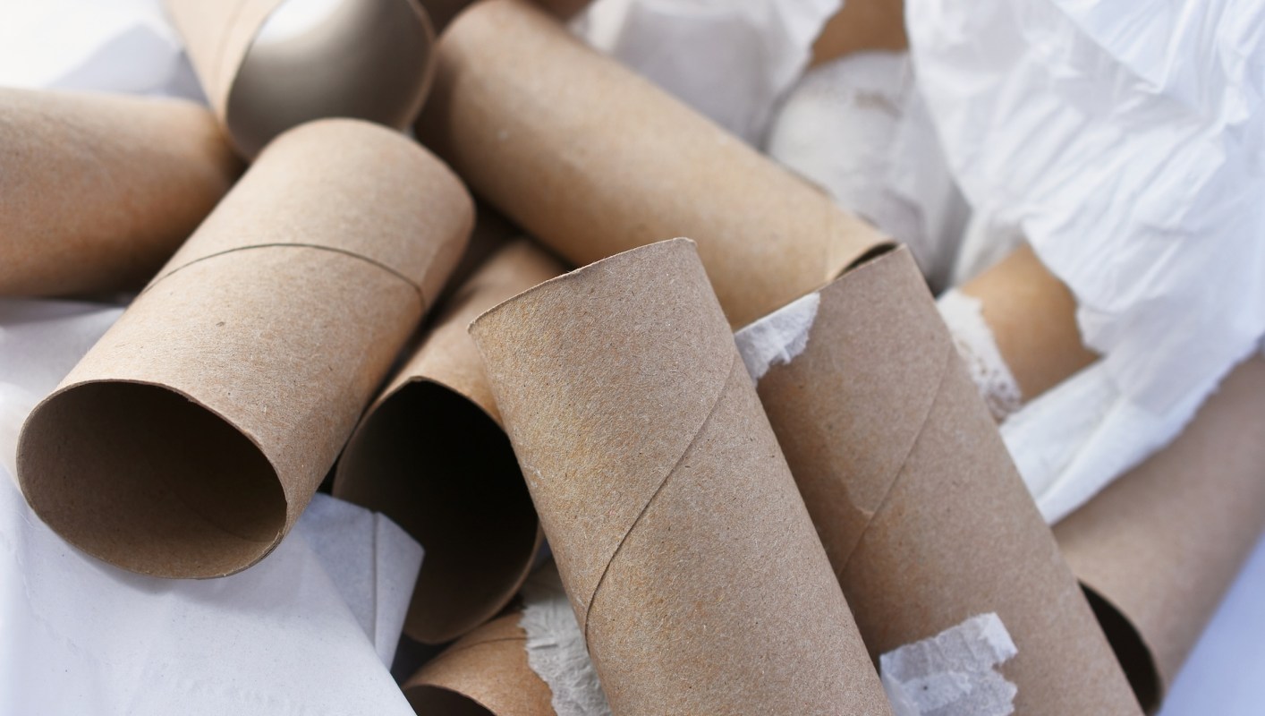 One clever dog owner shared how you can create a simple enrichment toy using just an empty toilet paper roll.