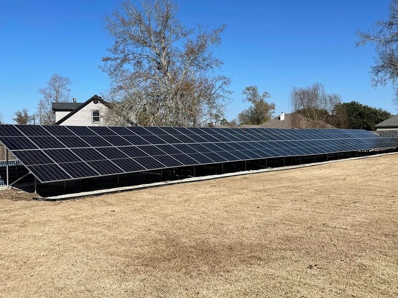 One post shared updated photos of a homeowner's 40-kilowatt solar panel project.