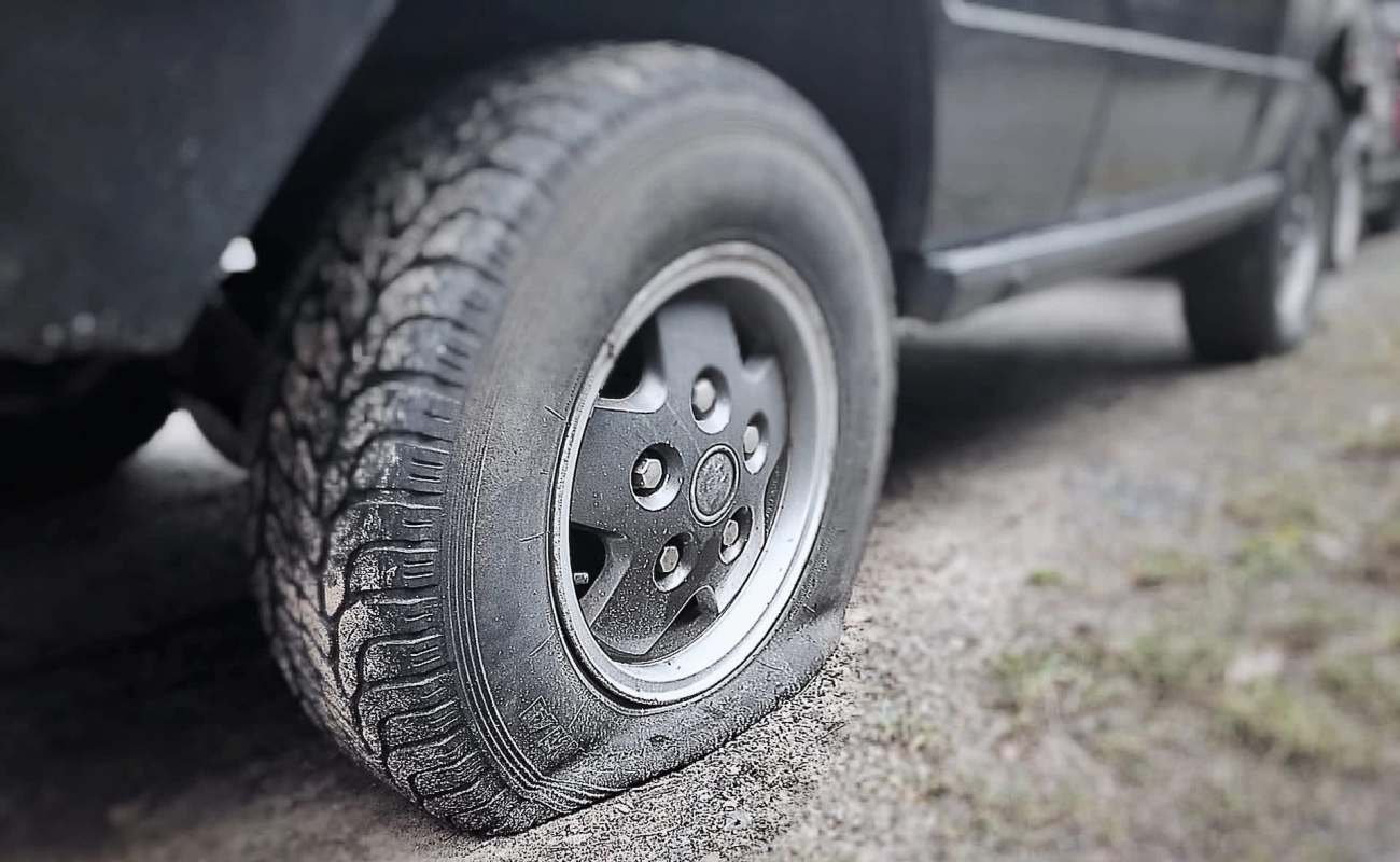 One mechanic shared a photo that shows just how dangerous vape litter can be for car tires.
