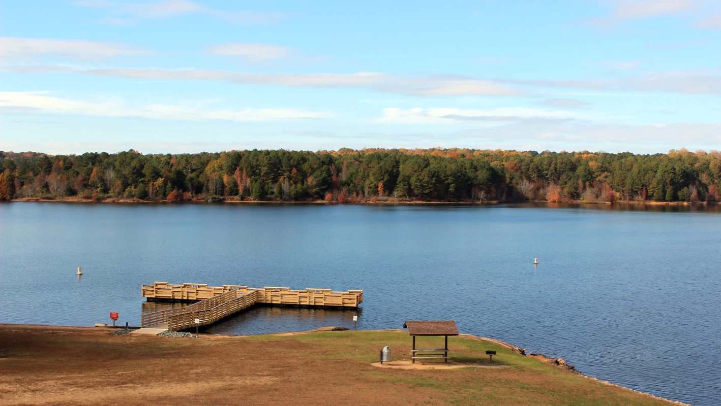 One Reddit user shared a frustrating situation on the side of the road near Falls Lake in North Carolina.