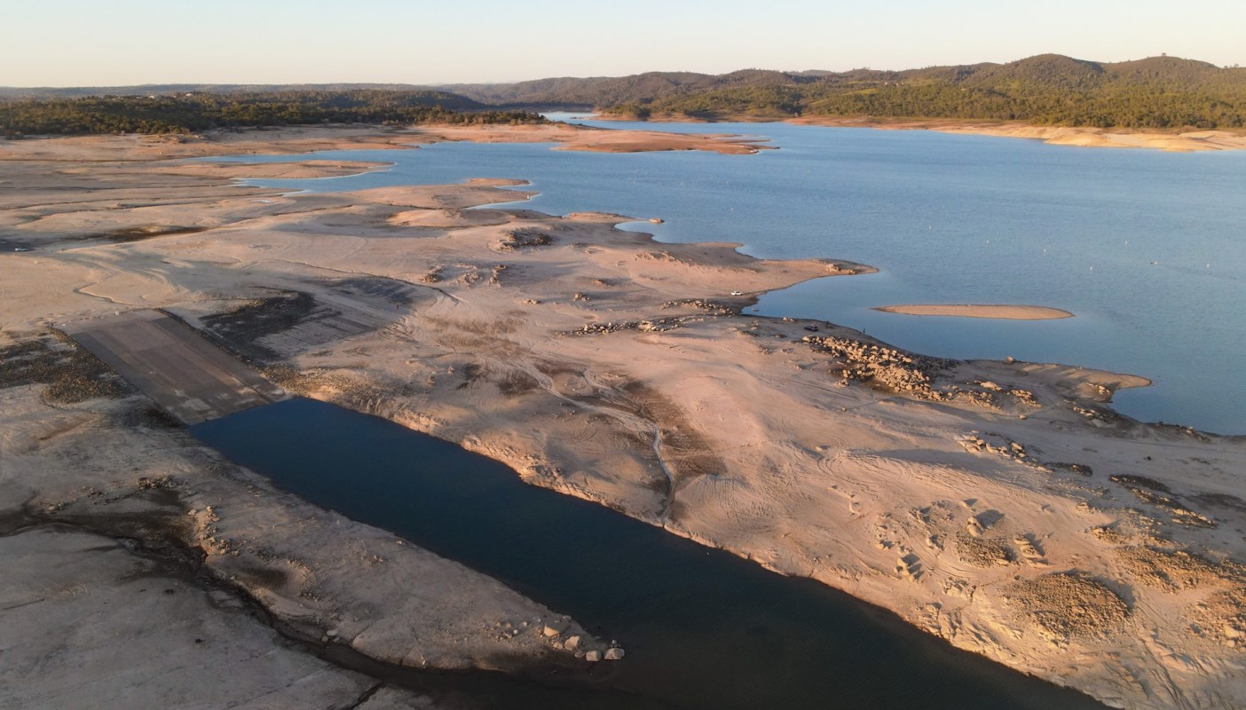 Water levels at Folsom Lake have reached high levels thanks to several strong winter storms.