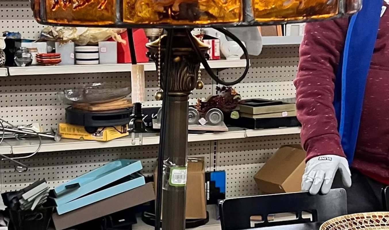 One Goodwill shopper was shocked to find a $160 lamp — and Reddit's infuriated too.