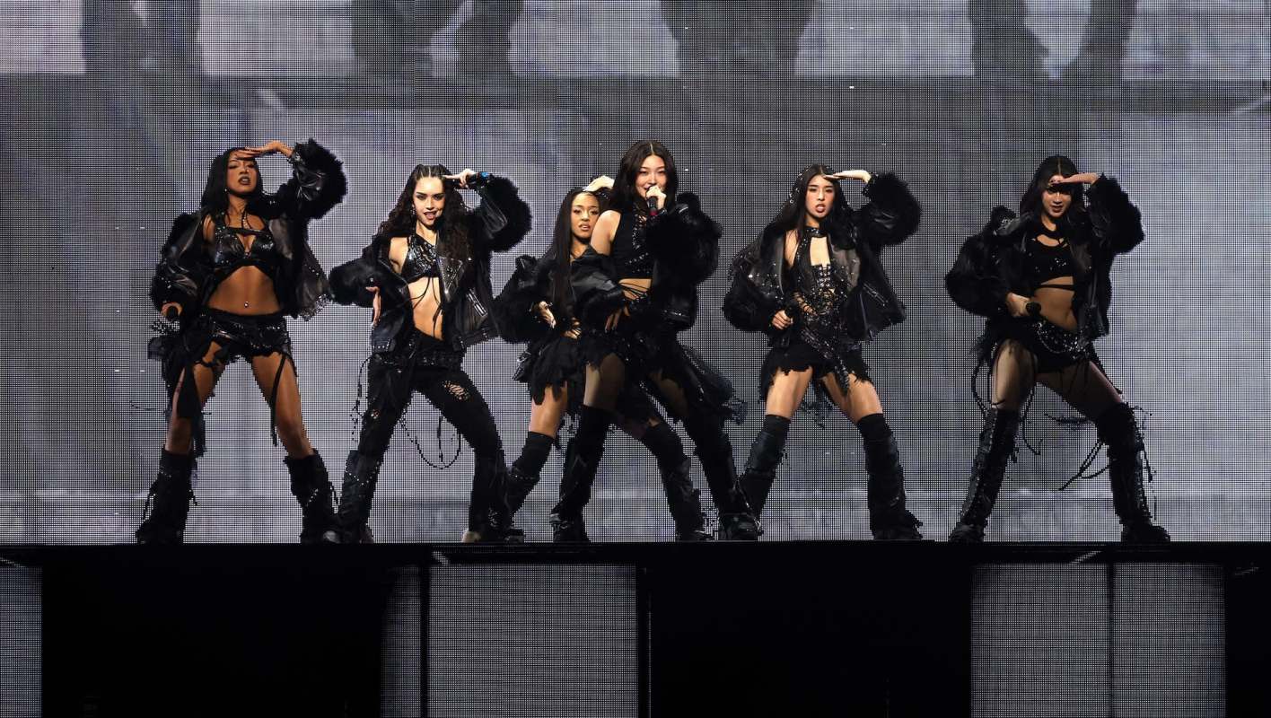 Critics of the girl group Katseye were outraged after seeing the musicians living it up aboard a private jet.