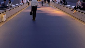 A Reddit user sparked outrage after sharing a photo of an ad-ridden public walkway at Martin Place's Metro Station in Sydney, Australia.