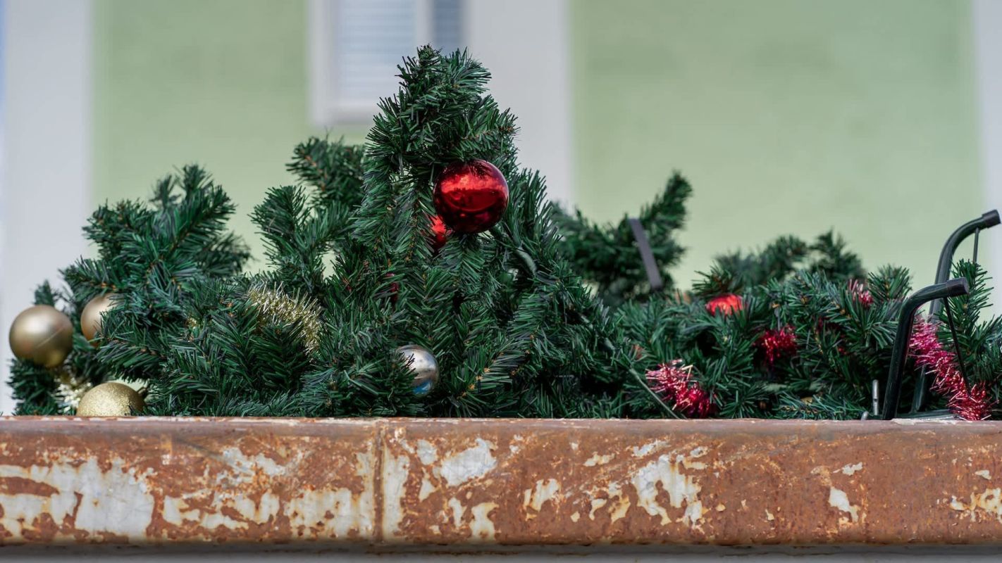 When one clever shopper found bags full of Michaels Christmas decorations outside, they turned wasteful disposal into a smart opportunity.