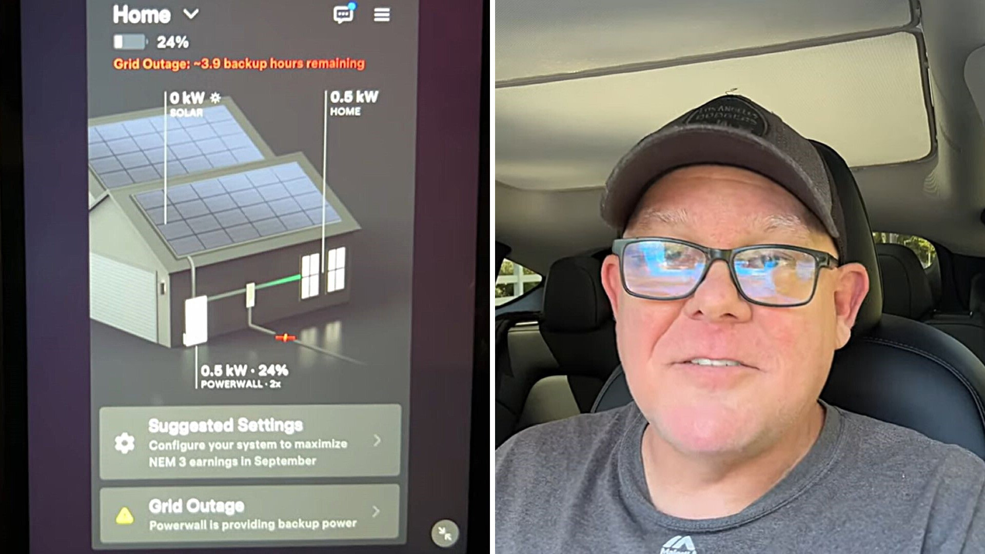 Homeowner shares honest Tesla Powerwall review during first 'major power outage': 'The whole neighborhood is out'