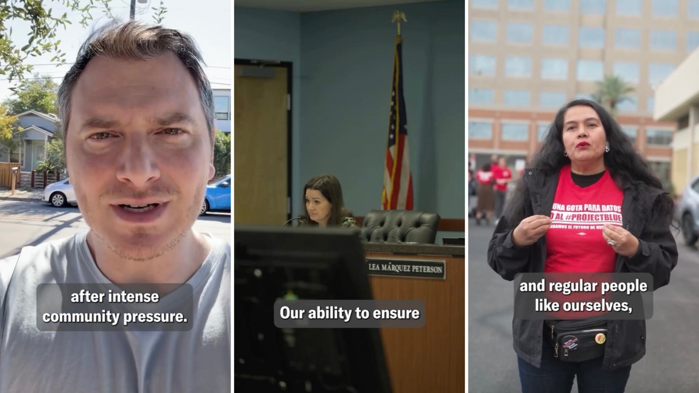 A battle over a proposed data center near Tucson, Arizona, is ongoing, with activists warning that developers are barreling ahead despite clear local opposition.