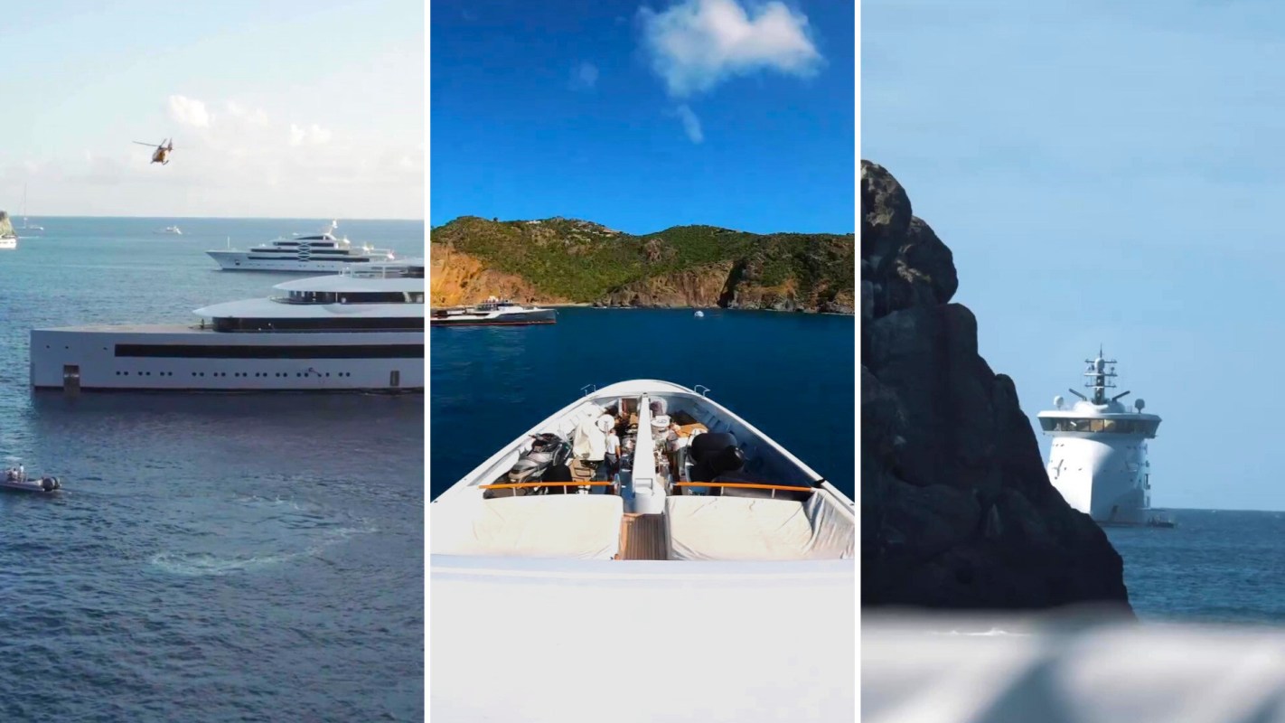 Saint-Barthélemy, an island in the Caribbean, hosts an outrageously extravagant New Year's Eve party for the ultra-wealthy.