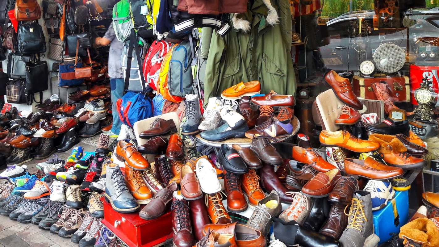 One Redditor found footwear worth $700 for $20 at a thrift store and shared their haul.