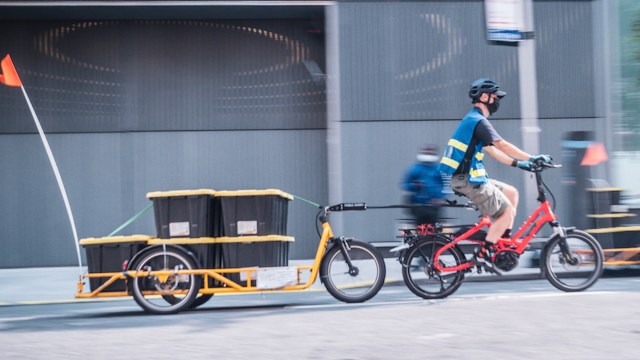 Tern, an electric bike company, said that its fleet partners have logged more than one million miles in New York City for commercial delivery work.