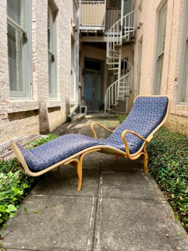 One lucky thrifter found an extraordinary $10,000 Pernilla lounge chair by Dux while perusing their thrift store.