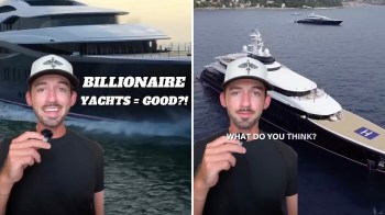 Billionaires' yachts have become a hotly debated topic and the subject of public outrage online.