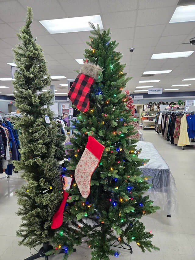 One Redditor shared the outrageous price tag for a Christmas tree sold at their local Goodwill.