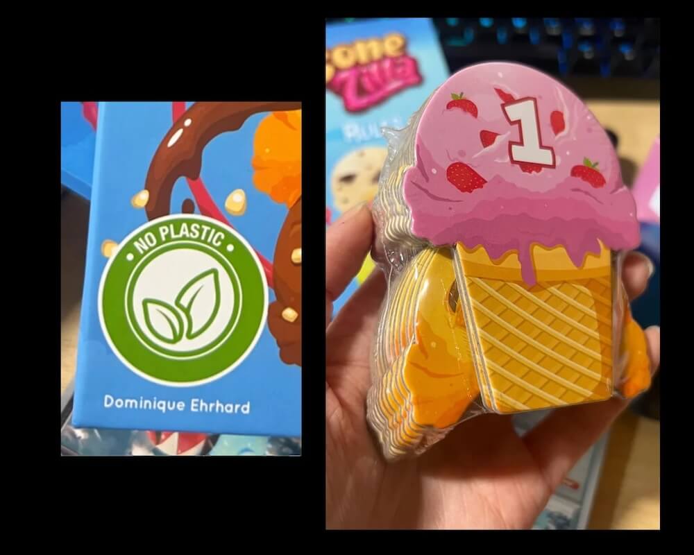 One Reddit user exposed a company for greenwashing after a card game was wrapped in plastic despite a "No Plastic" label.