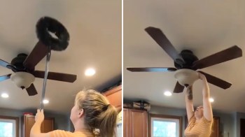 One viral TikTok shows how to use your ceiling fan to keep your house warmer in the winter and save money.