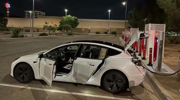 A Tesla owner shared how a simple EV charger lock prevented others from interrupting the vehicle's charging session.