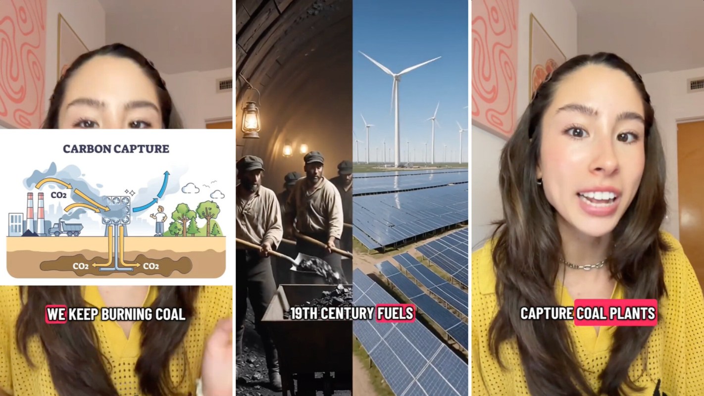 One former climate negotiator shared on TikTok why "clean coal" isn't truly viable.