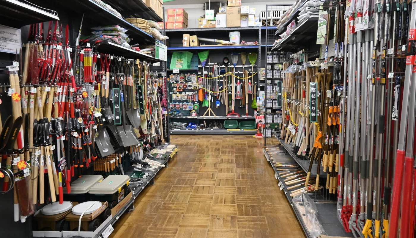 A viral clip on Facebook captured the absurd scene of a wild deer's encounter inside a big-box home improvement store.