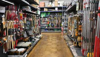 A viral clip on Facebook captured the absurd scene of a wild deer's encounter inside a big-box home improvement store.