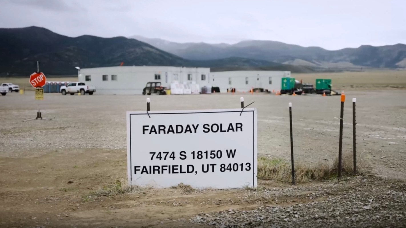 With the help of 1.2 million solar panels at Faraday Solar and Meta Inc., carbon-free electricity is being delivered to the grid in Utah.