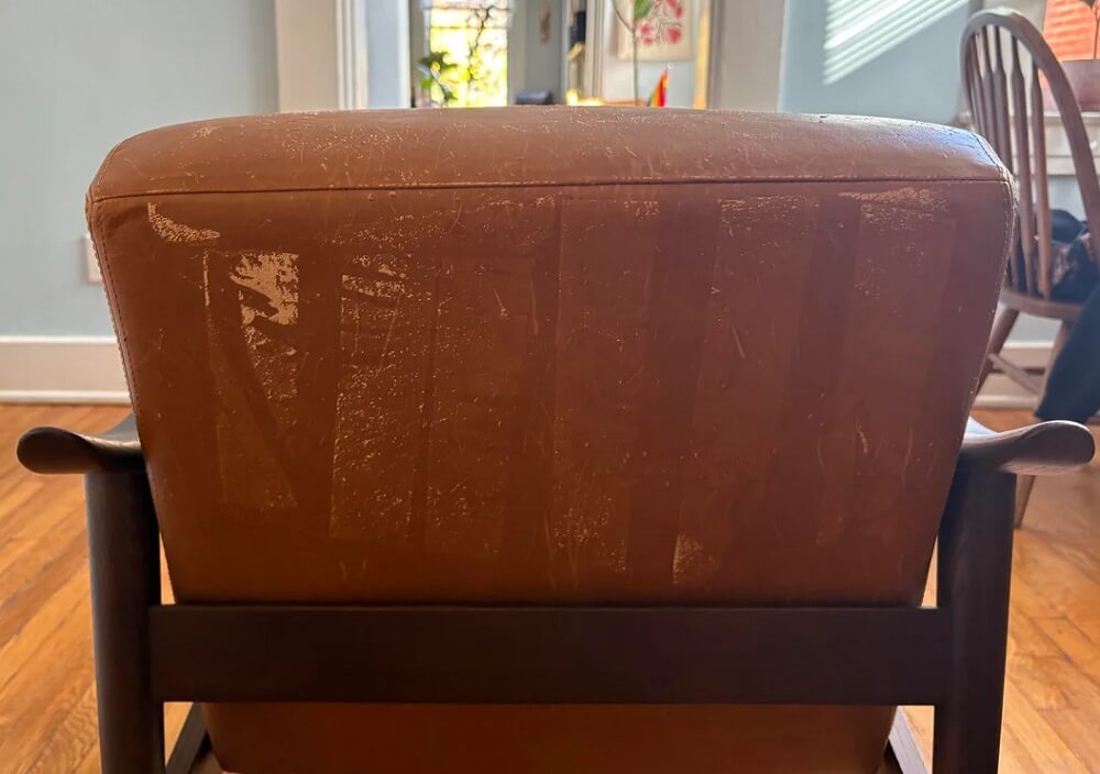 If you keep your eyes peeled, you might just find your new favorite leather chair on the side of the road. One Redditor found a Williams Sonoma brand West Elm that retails for up to $999.