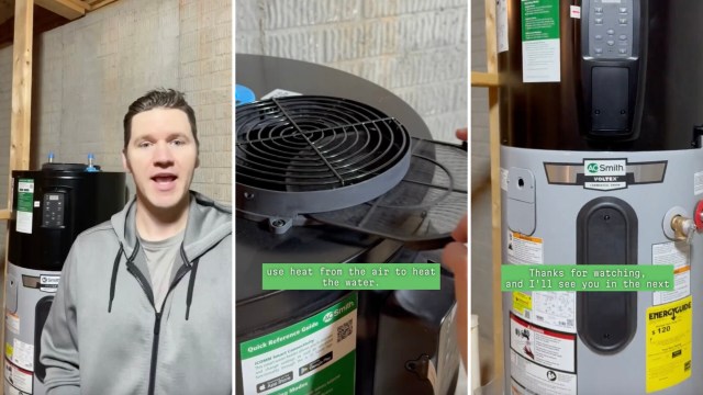 A plumber on TikTok went viral after sharing a brief video exploring the differences between water heaters.