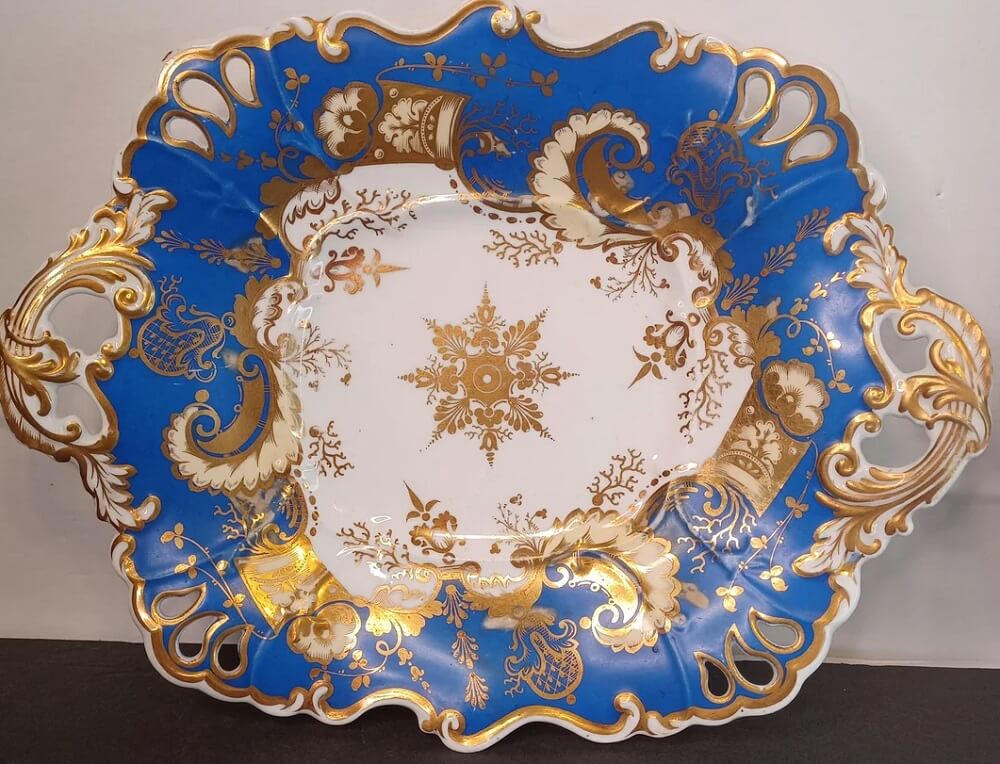 One Reddit user shared how they stumbled upon a 19th-century Samuel Alcock & Co. serving dish at a Michigan garage sale.