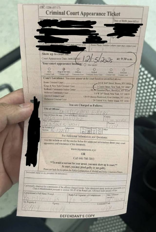 One New York cyclist was shocked when police impounded their e-bike and issued a baffling ticket that they were determined to fight.