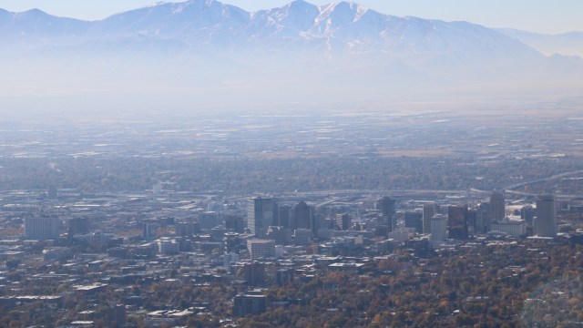 Salt Lake City's residents are struggling with the country's worst air quality thanks to a stubborn inversion.